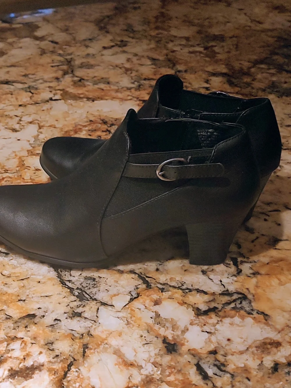 croft & barrow black faux